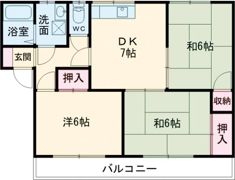 ルミエール石堂の間取り画像