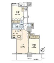 川口パークタワーの間取り画像