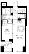 クオリア神南フラッツの間取り画像