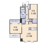 Le.e‘clat (ル・エクラ)の間取り画像
