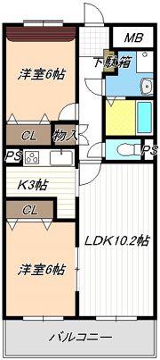 グランシャリオの間取り画像