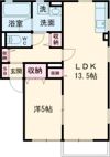 グリーンハイツ博東の間取り画像