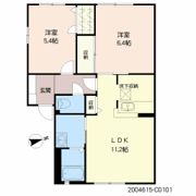 メゾン蛍ヶ丘 C棟の間取り画像