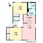 ミュゼ クレベールの間取り画像