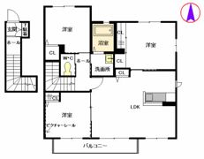 グラーティア春日の間取り画像