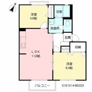 グレースハイム B棟の間取り画像
