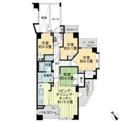 ヴェルビュ西新井の間取り画像