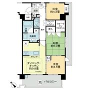 ライオンズマンション向ヶ丘遊園の間取り画像