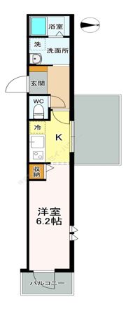 Milestone Sasazukaの間取り画像