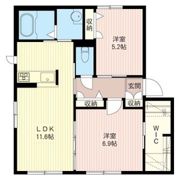 ボヌール Cの間取り画像