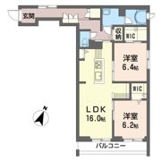 セントリビエの間取り画像