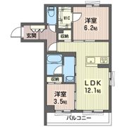ベルスター本中山の間取り画像