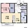 クレール三日市の間取り画像