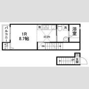 HOW’S川内三十人町A棟の間取り画像