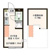 ハーモニーテラス南馬込の間取り画像