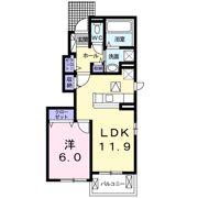 スウィートの間取り画像