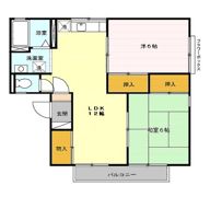 セジュールMの間取り画像
