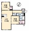 シャーメゾンクルジュⅡの間取り画像