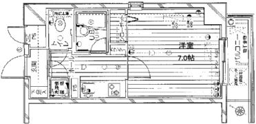 エクセルダイア蒲田Ⅲの間取り画像