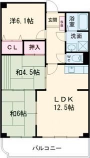 フローラルコートの間取り画像