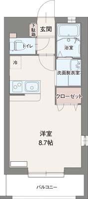 セレッソ十間坂の間取り画像