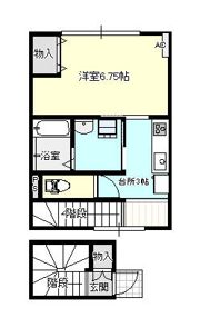 アバンティ元町A棟の間取り画像