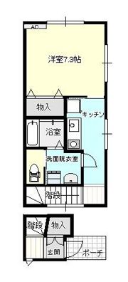 アバンティ太閤山の間取り画像
