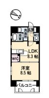 フラットリア笠岡の間取り画像