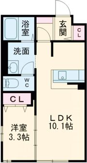Bonne chanceの間取り画像