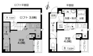 クラリス メゾンの間取り画像