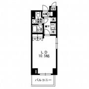 レジディア杉並方南町の間取り画像