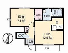 シャルマン A棟の間取り画像