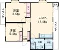 エメラルドマンション北平野の間取り画像