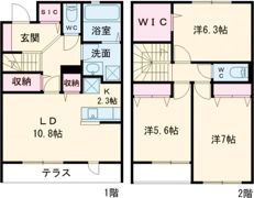 The Park．A棟の間取り画像