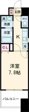 CASSIA住道の間取り画像