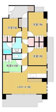 一条レジデンス浜松の間取り画像