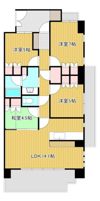 一条レジデンス浜松の間取り画像