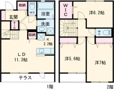 The Park．A棟の間取り画像