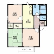 フォーレスYOU Bの間取り画像