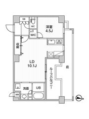 ALTERNA菊川Ⅱの間取り画像