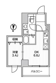 LUNIQ亀戸の間取り画像
