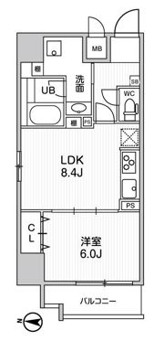 ･ROOTs Kikukawaの間取り画像