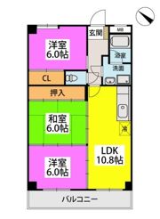 リバティー相生の間取り画像
