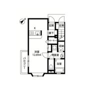 アムール 新町の間取り画像