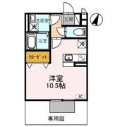 シェルズレイク日根野 Bの間取り画像