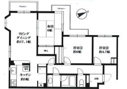 コスモ藤沢グランソルの間取り画像