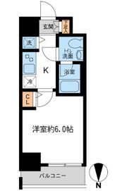 KDXレジデンス大島の間取り画像