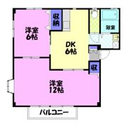 ニューエリールツムラの間取り画像