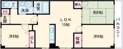 シャルマンコートMORIの間取り画像