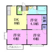 エルディムYAYOIの間取り画像